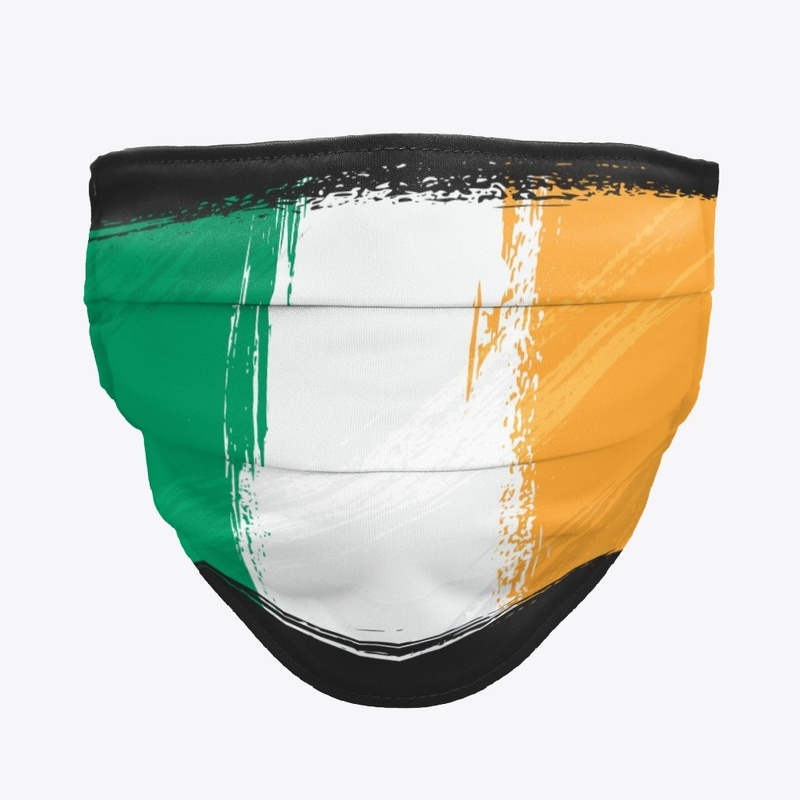 Flag of Ireland Face Mask