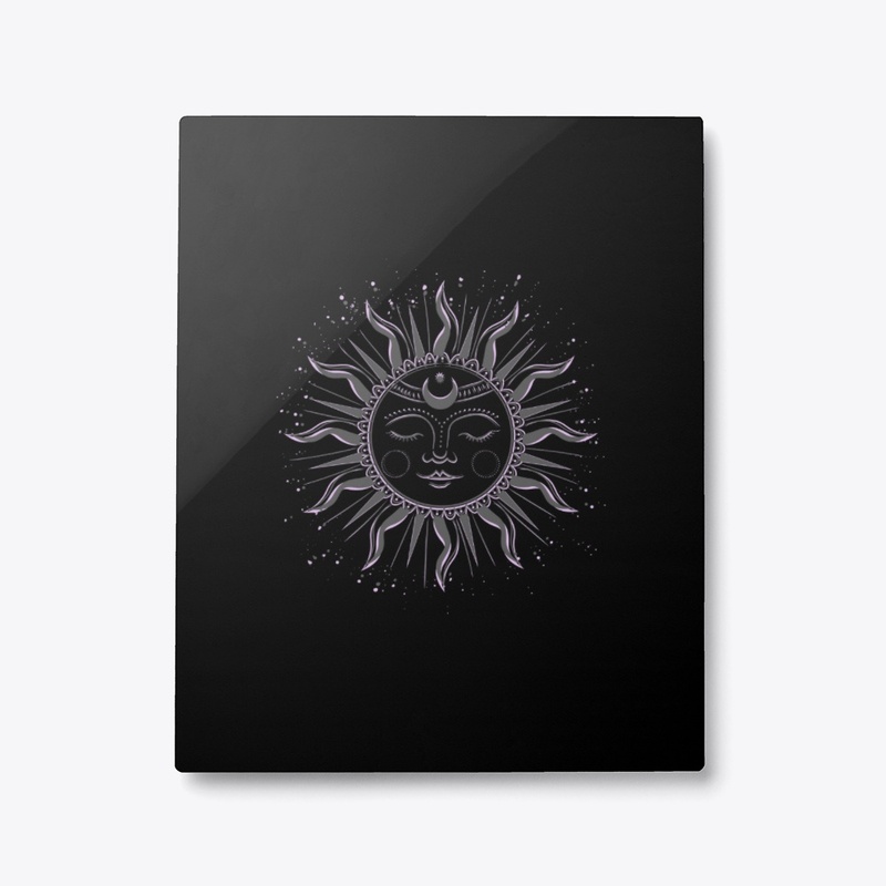 Purple sun
