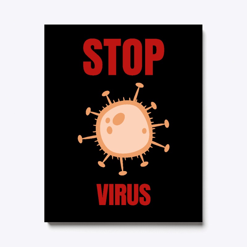 STOP CORVID 19 VIRUS T SHIRT