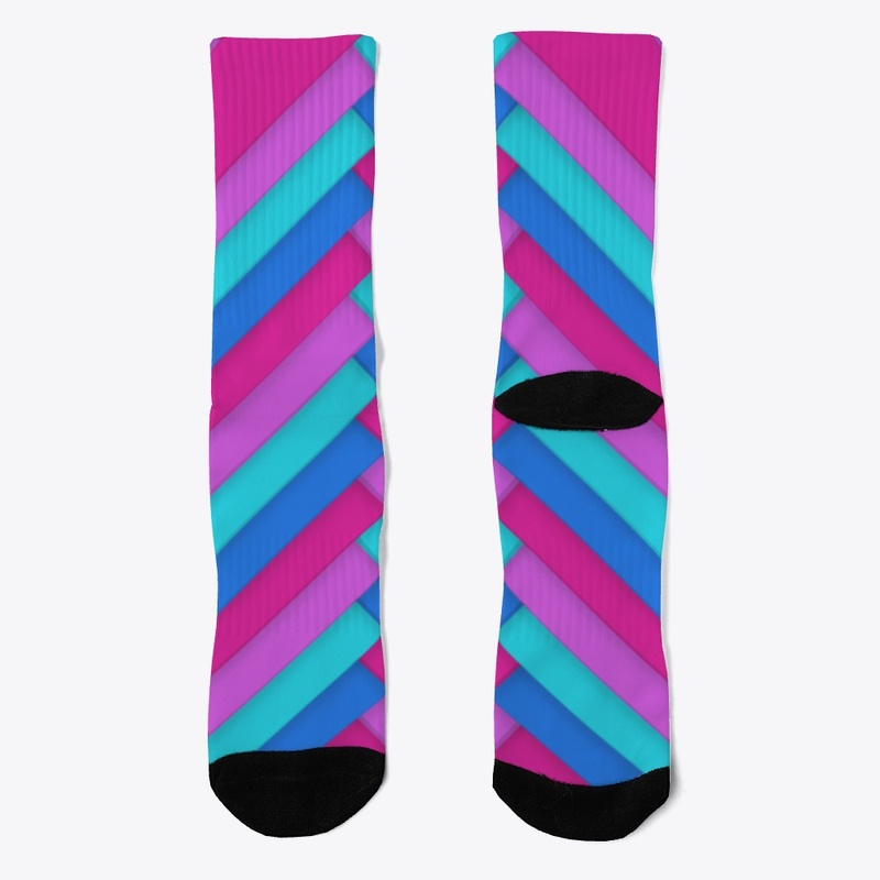 "Mailey" color pattern ribbons