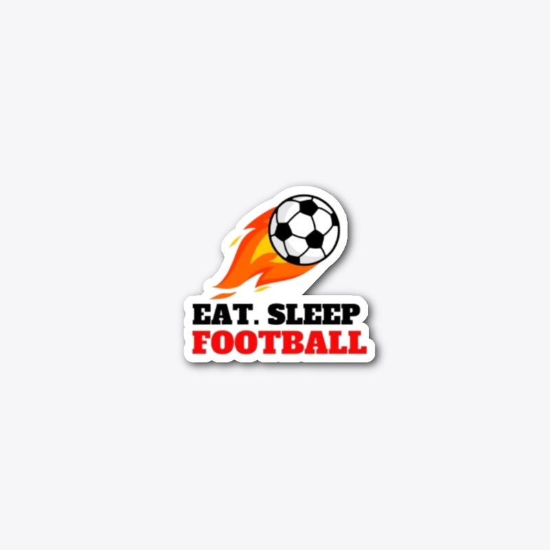 ⚽ Eat Sleep Football Daily Routine Shirt