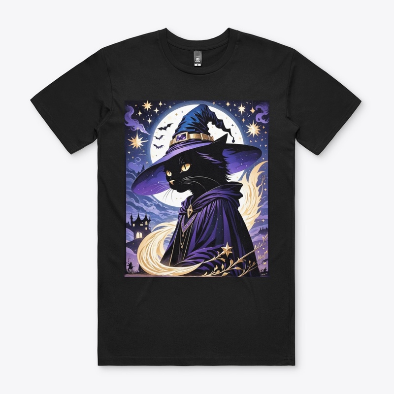 Enchanted Feline Sorcerer