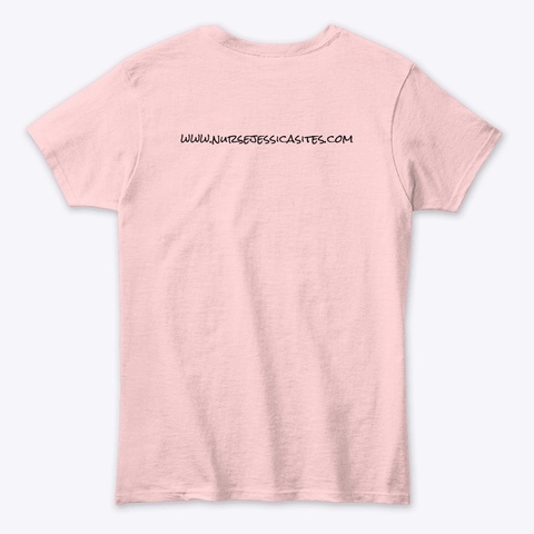 Drive Safely Or I Will See You Naked Light Pink T-Shirt Back