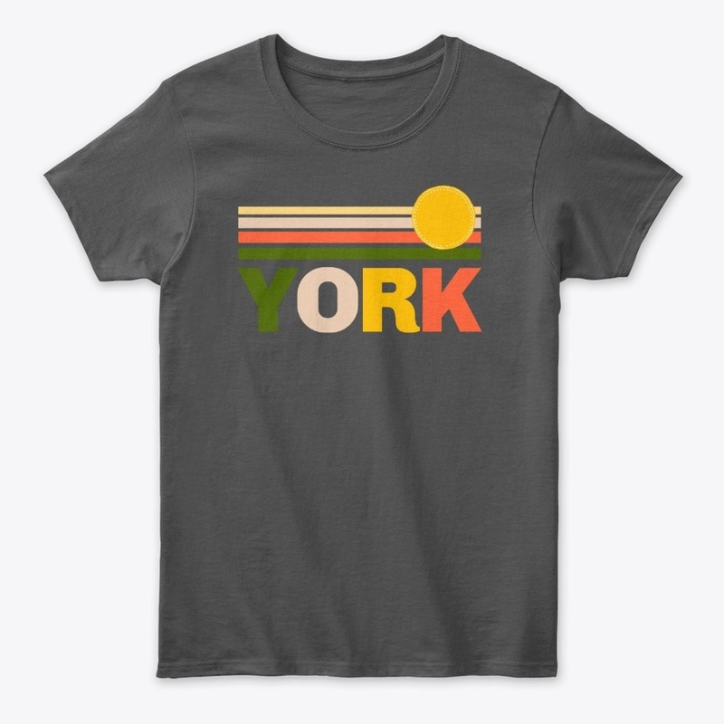 "Vintage York" T Shirt and Gift Items