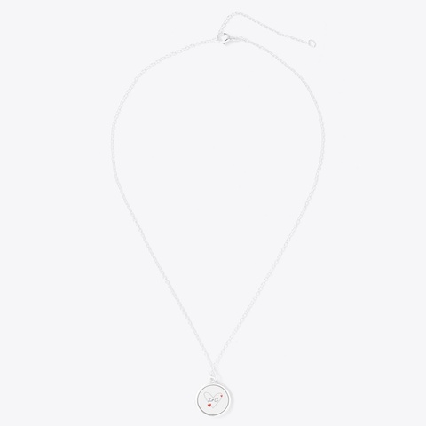 L+C White T-Shirt Chain