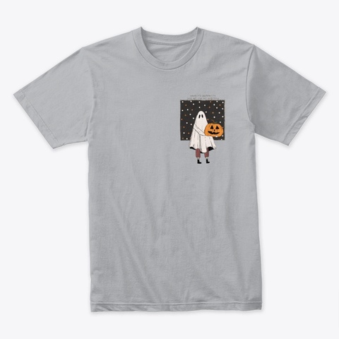 Baby Its Halloween Heather Grey Kaos Front
