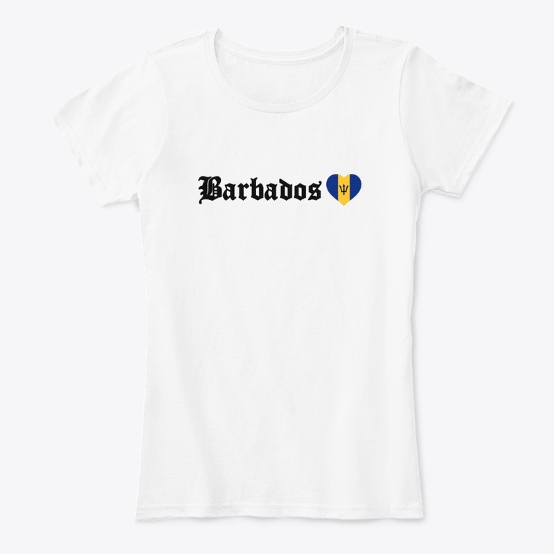 Bajan Blackletter Barbados Flag