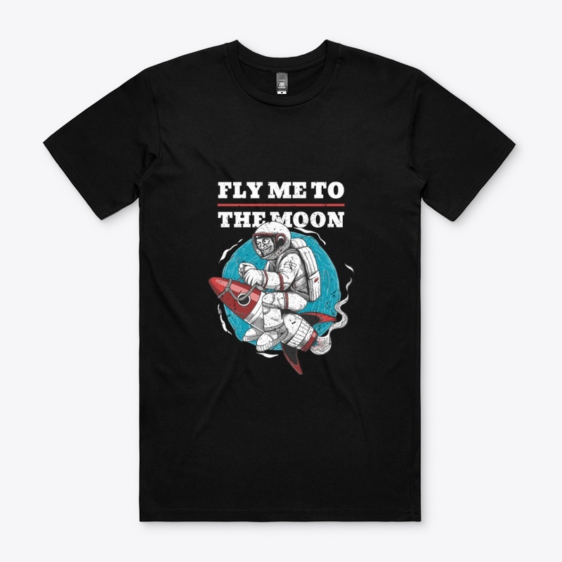   New T-shirts (Fly me to the moon ) 