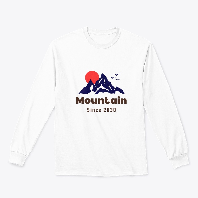 mountain t-shirt design