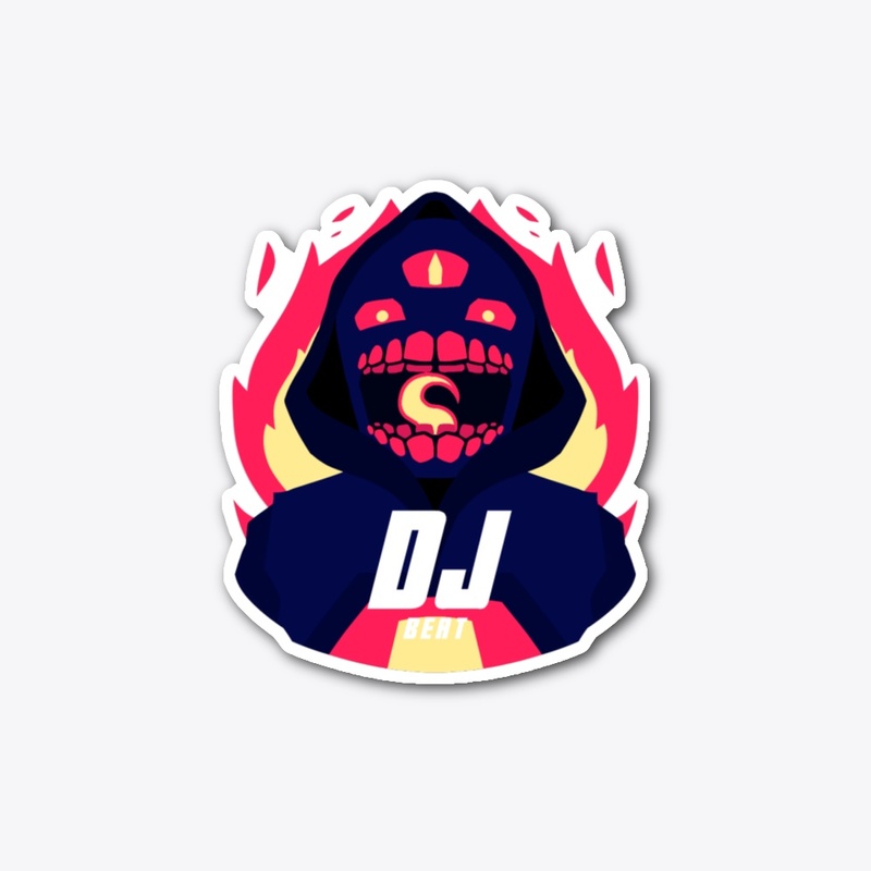 DJ Beat Demon Sticker