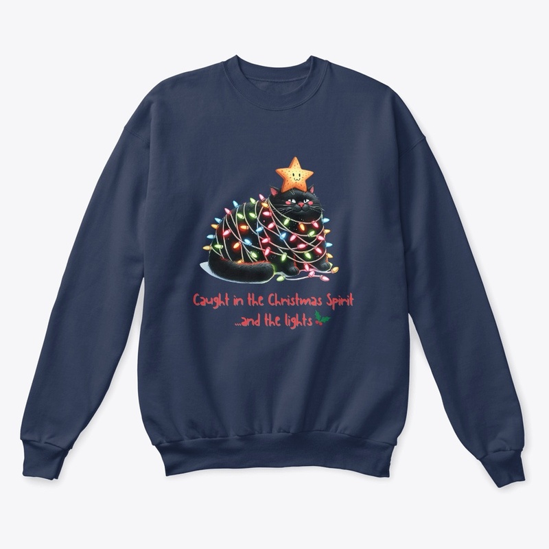 Caught in the Christmas spirit..