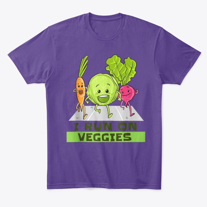 Vegan Runner Vegetarian Running Gift