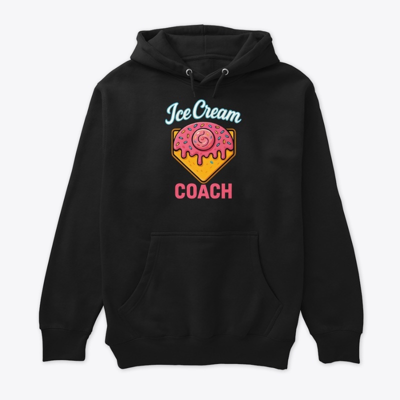 Ice Cream Coach Fun Graphic Tee