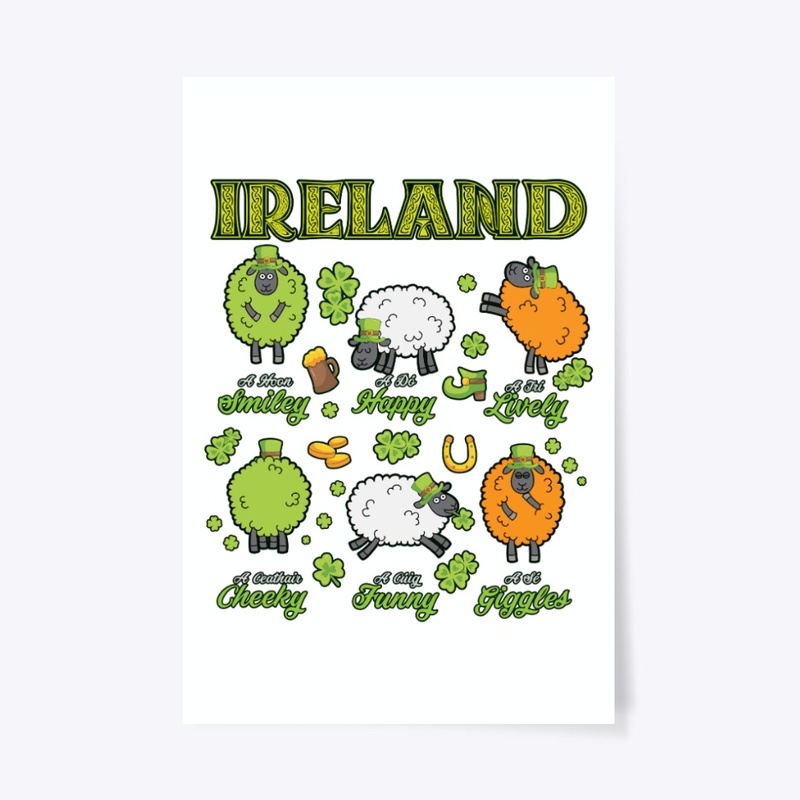 Ireland Farmer Sheep St Patrick Day