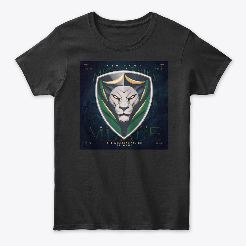 Lion printed tee shirts and mug