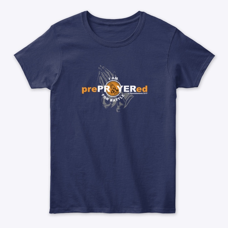 prePRAYERed For Battle (Praying Hands) 