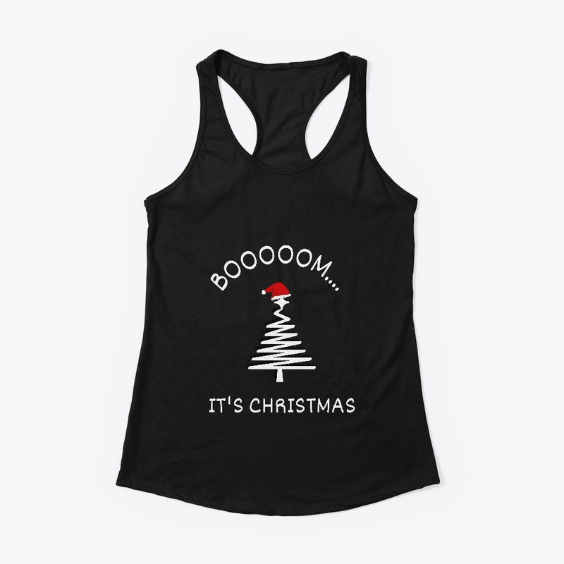 Boom it's Christmas - black