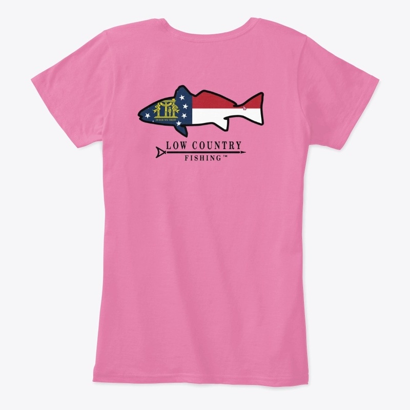 Low Country Fishing GA State Flag Decal