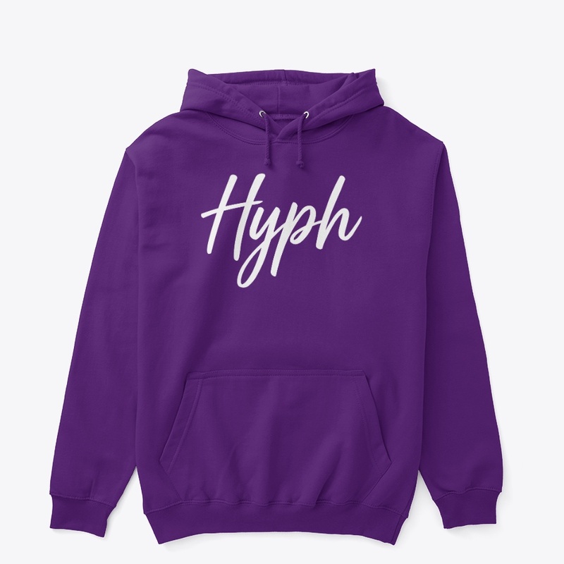 Unisex Pullover Hoodie (Hyph script)