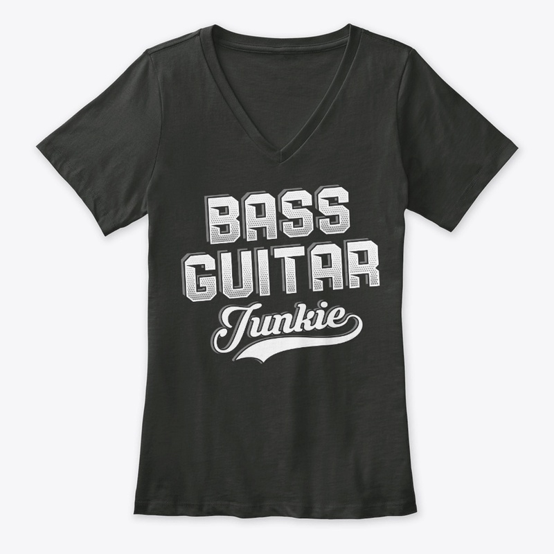 Funny Bass Guitar Lover Gift Junkie