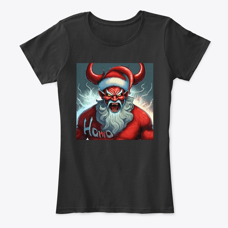 Santa Claws (punny and eye-catching)