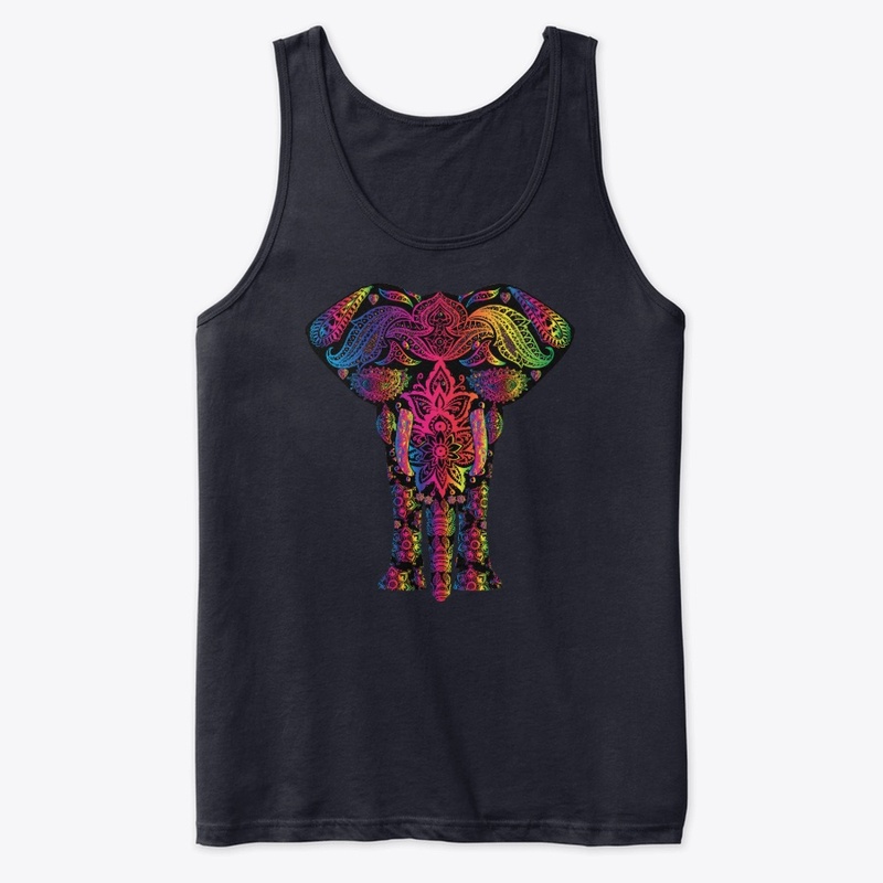 Multicoloured Elephant
