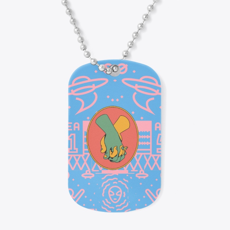AREA 51 DOG TAGS
