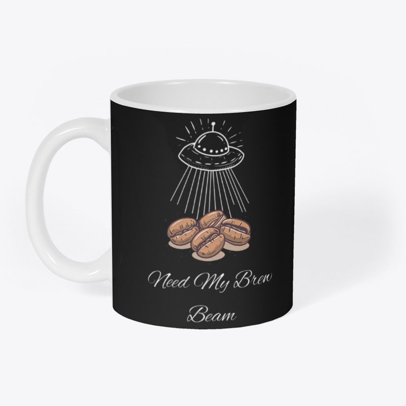Aesthetic UFO Coffee Abduction Funny