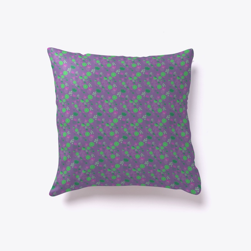 summer colorful motif  purple
