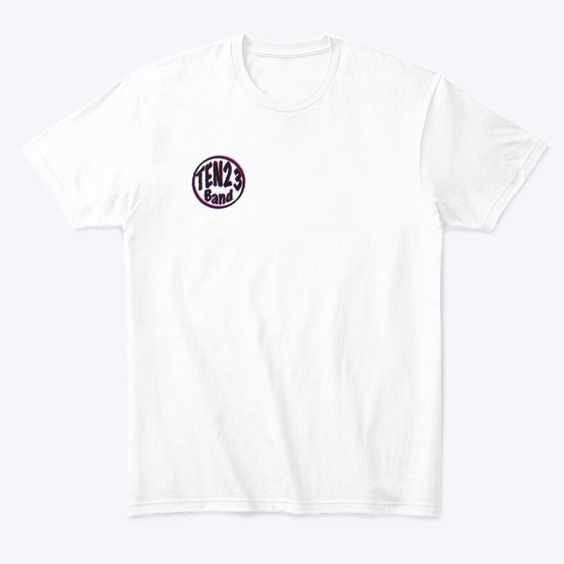 Ten23 Band shirt basic white
