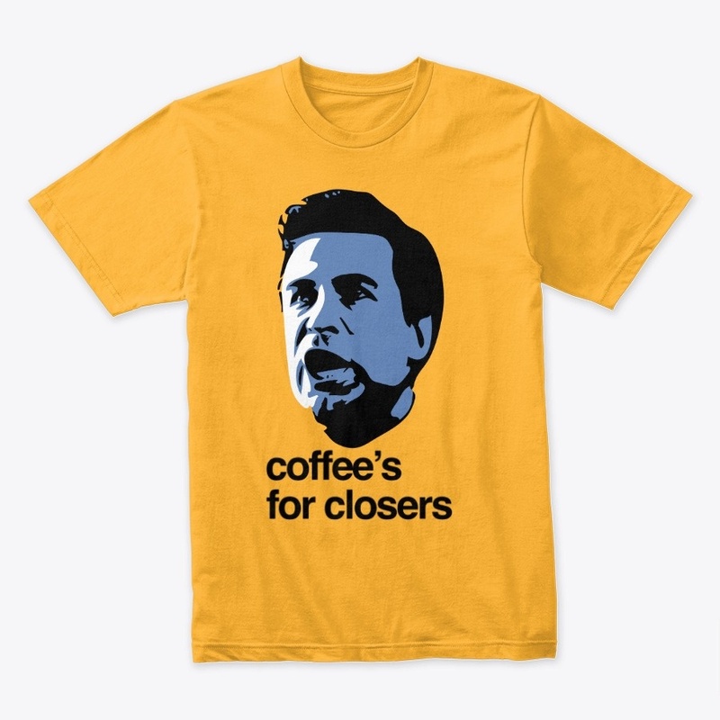 Baldwin Head, Coffees For Closer's Shirt
