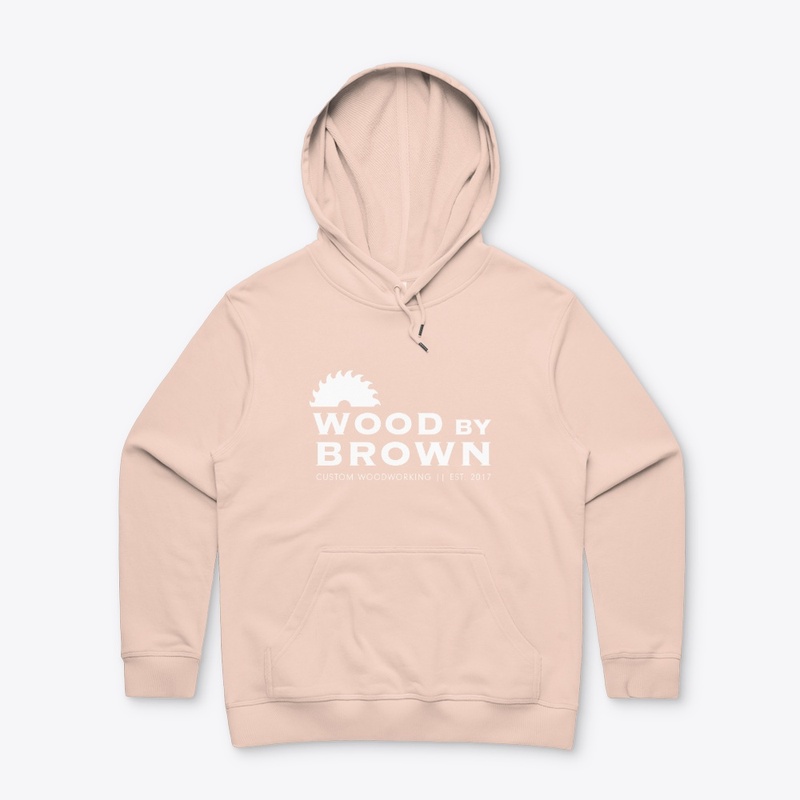 Wood By Brown White Logo Collection