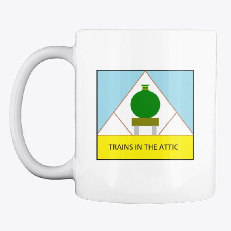 Trains in the Attic Mug