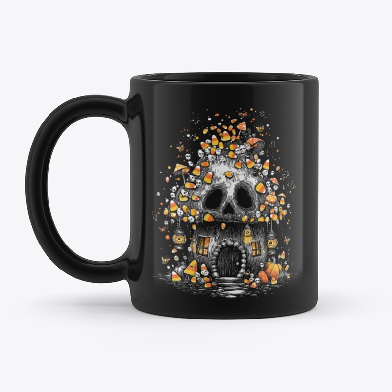 Skull Mushroom House