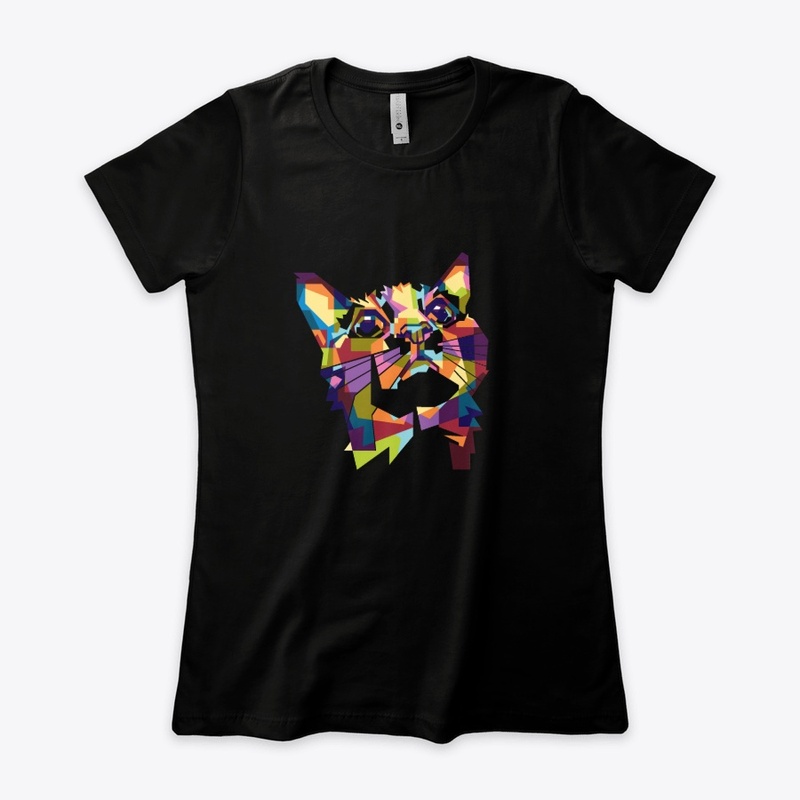 Colorful Kitty Cat