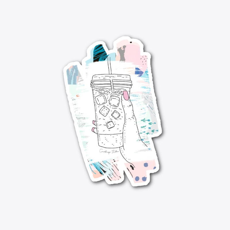 Iced Coffee Sticker 2