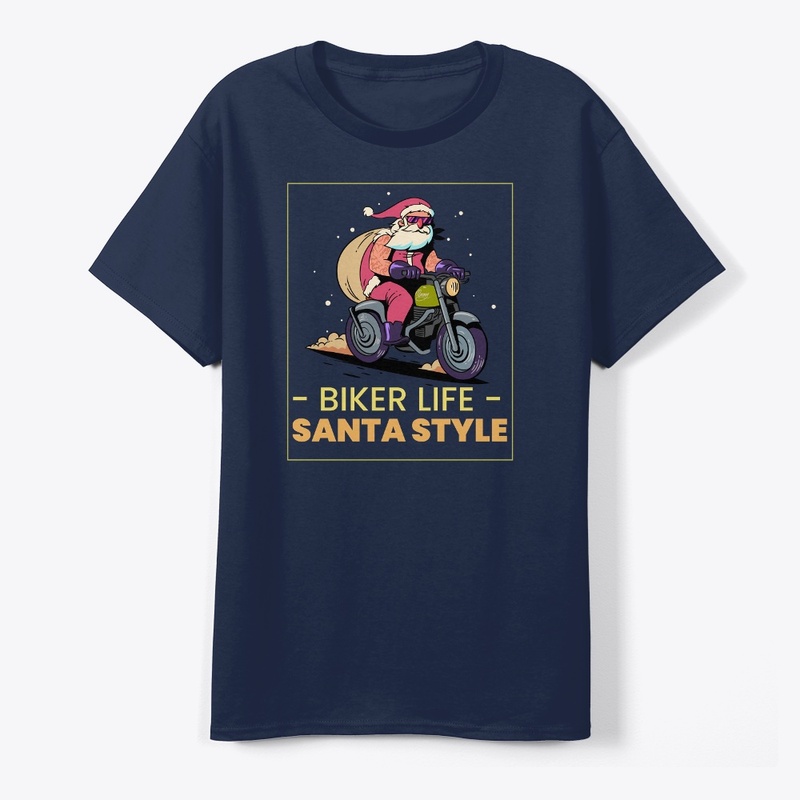 Biker Life Santa Style