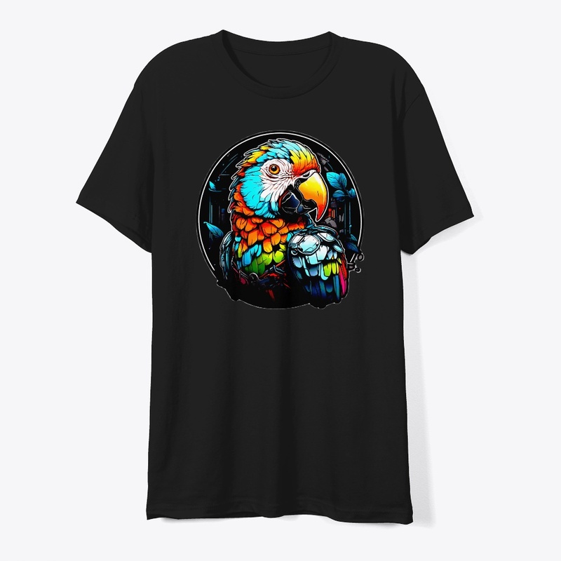 Cute-adorable-gentle-parrot-t-shirt