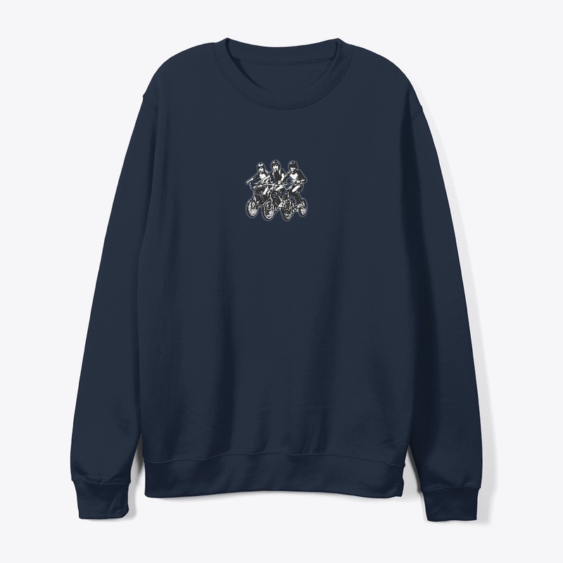 Vintage kids on bikes t shirt