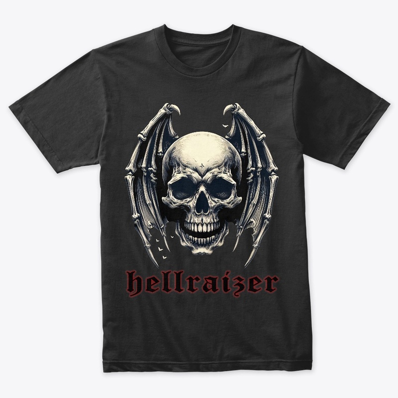 HellRaizer Winged Skull