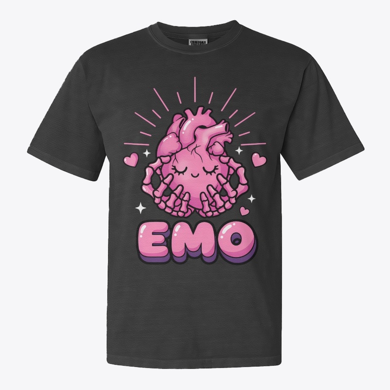 Emo Skeletal Heart