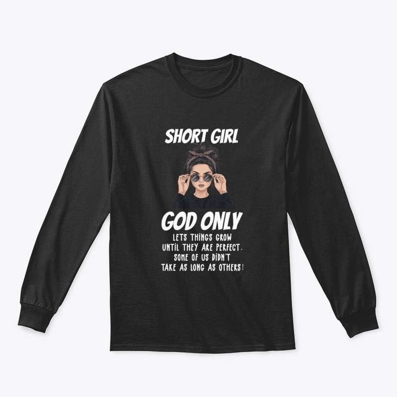 Funny Short Girl Art For Women 