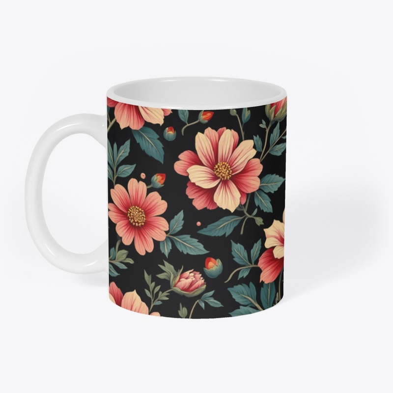 Floral Kitchen Coffee