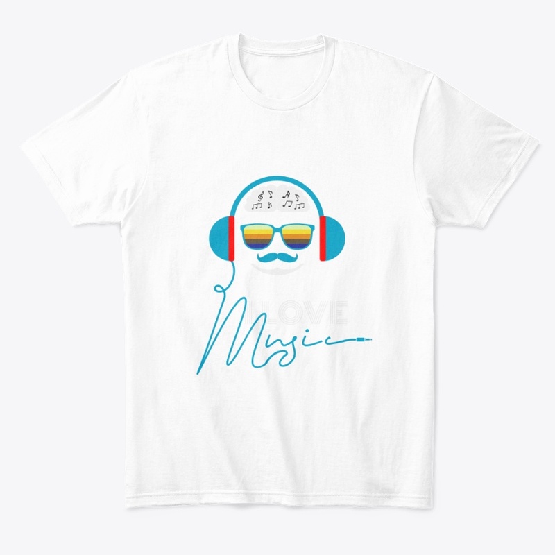 Blue Sunglass Love Music