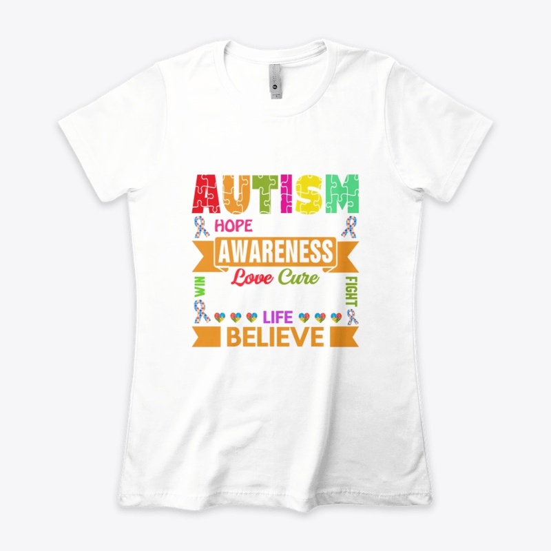 Autism Shirt - HOPE OVERCOME AWARENESS