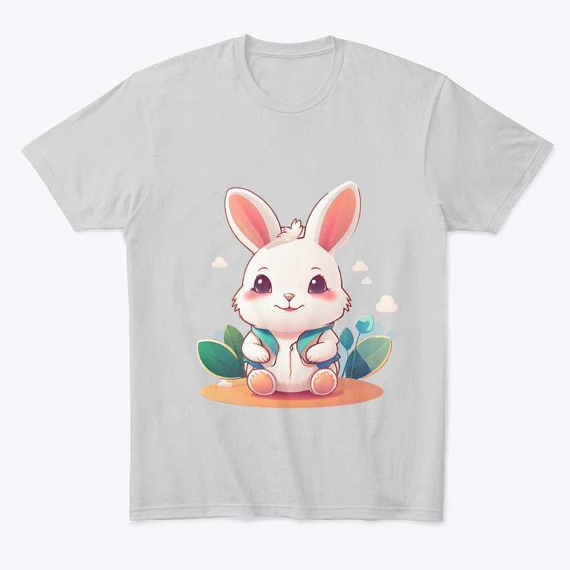 The cute rabbit