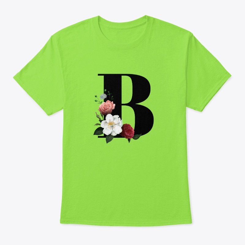 Floral Letter B