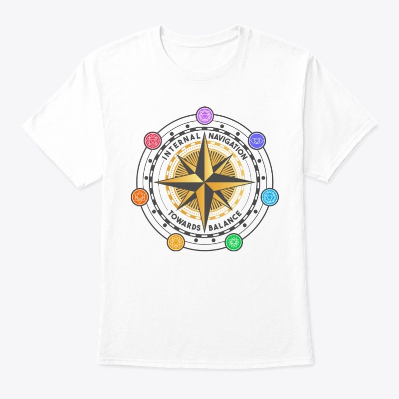 Chakras with Compass Sacred Geometry