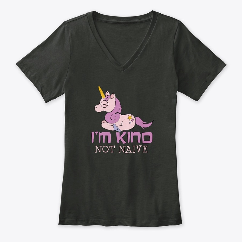 Kind Not Naive Teacher Unicorn  Glasses