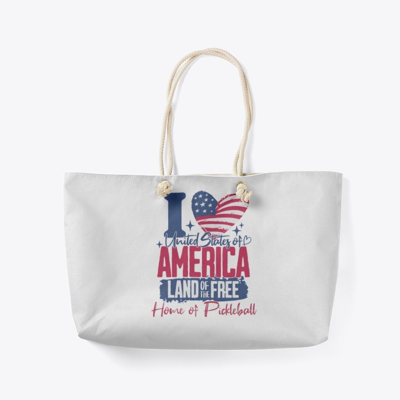 USA Land of The Free &Home of Pickleball
